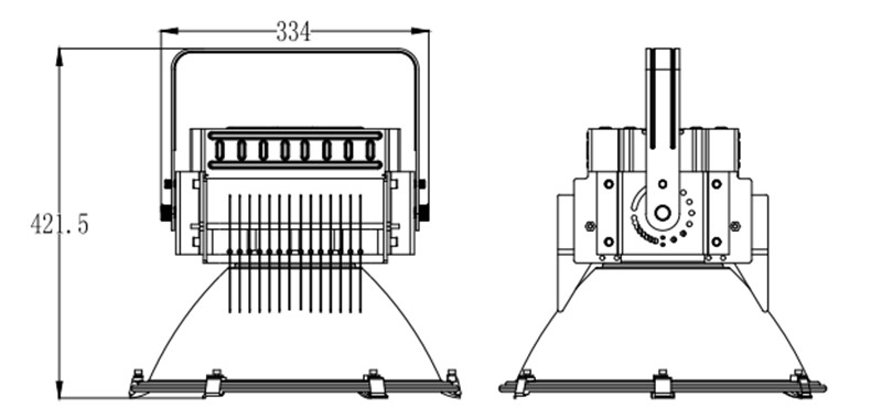 high mast light 300w