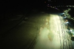 High mast lighting Buan Romantic Beach,Korea 