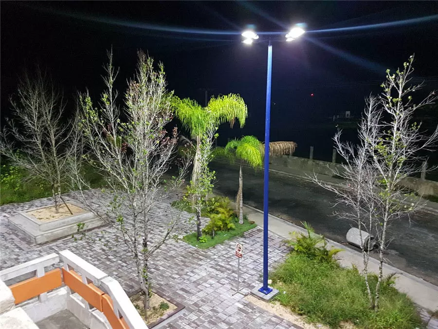 High mast lighting Motor bridge，Santo Domingo Dominica Republic （K-COB HMA300 8pcs） 2