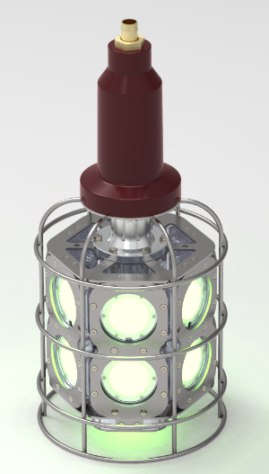 Underwater Lights For Fishing , 10,000W Nighttime Fishing For Fisheries And Aquaculture