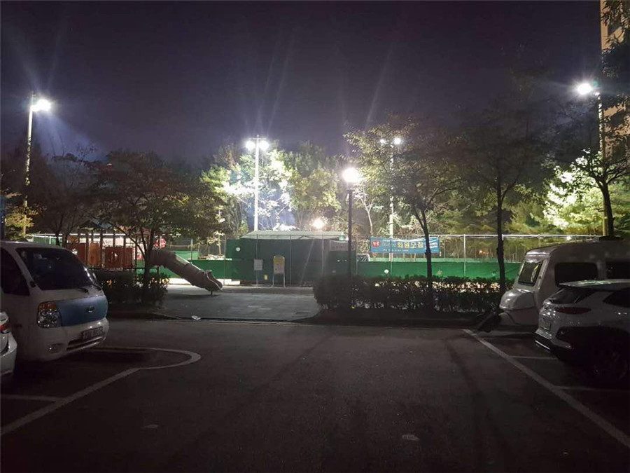 Sports lighting Gochang Up and Down Sports Facility Futsal Hall（K-COB SPLA600w） 2