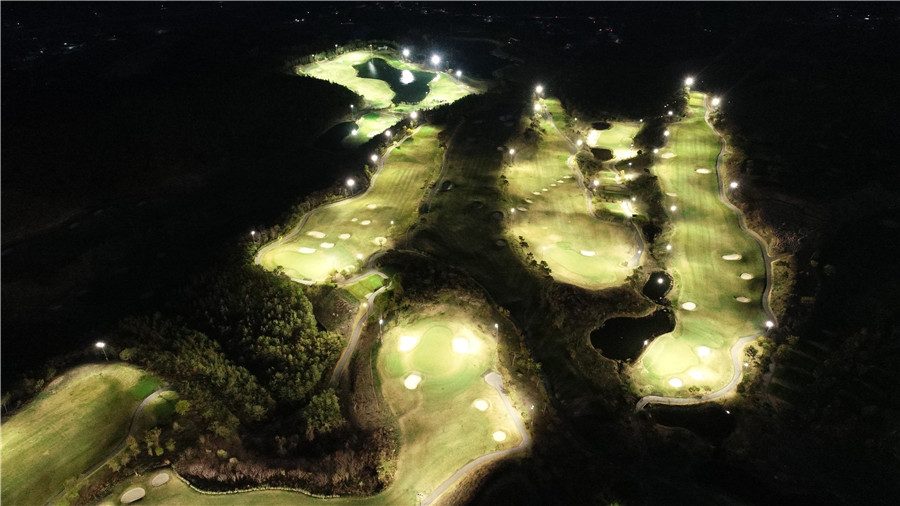 Sports lighting Ocean Hills Yeongcheon golf resort,Korea