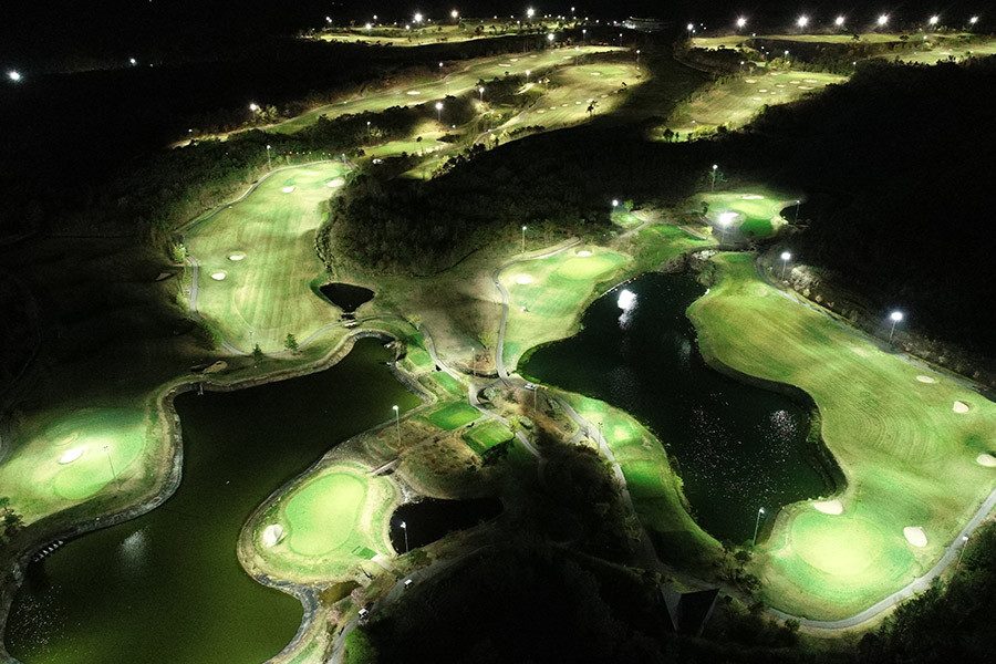 Sports lighting Ocean Hills Yeongcheon golf resort,Korea 6