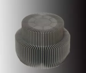 Die-cast aluminum heat sink