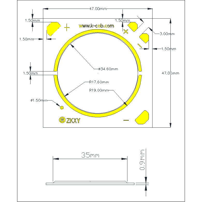 LED Cob Led Chip-High Power Emitting Diode 300W 400W XY-L47 SERIES COB LED Price