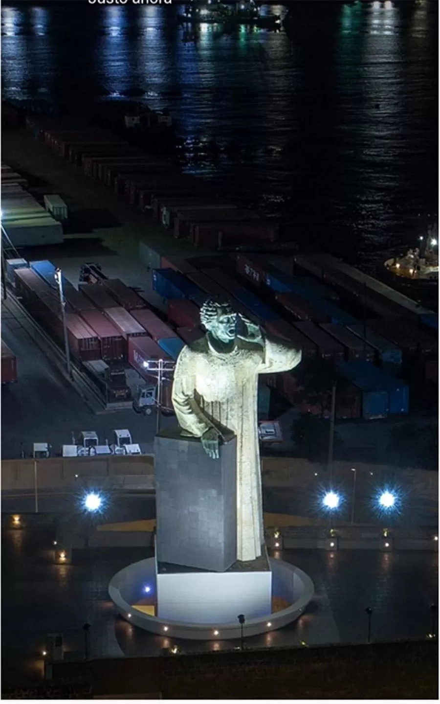 High mast lighting Landscape lighting project, Dominican Republic