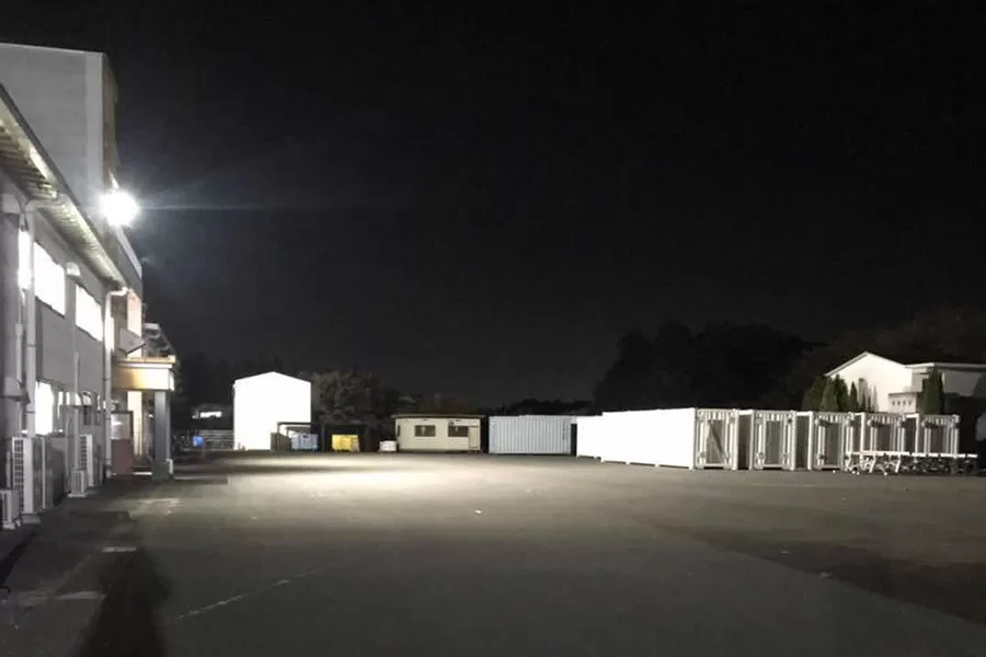 Industrial lighting Factory park,Tokyo ,Japan (KCOB-FLA100w 24pcs) 2