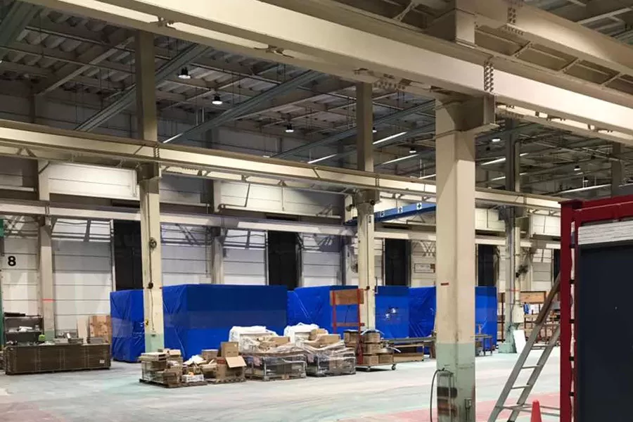 Industrial lighting Paper workshop,Tokyo,Japan (KCOB-HBA 150w 90pcs) 2