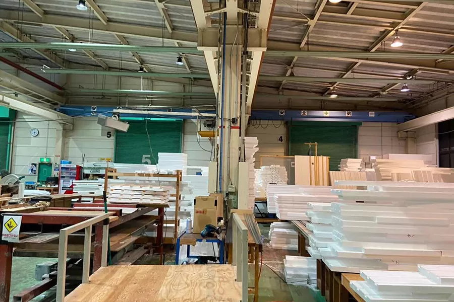 Industrial lighting Paper workshop,Tokyo,Japan (KCOB-HBA 150w 90pcs) 3