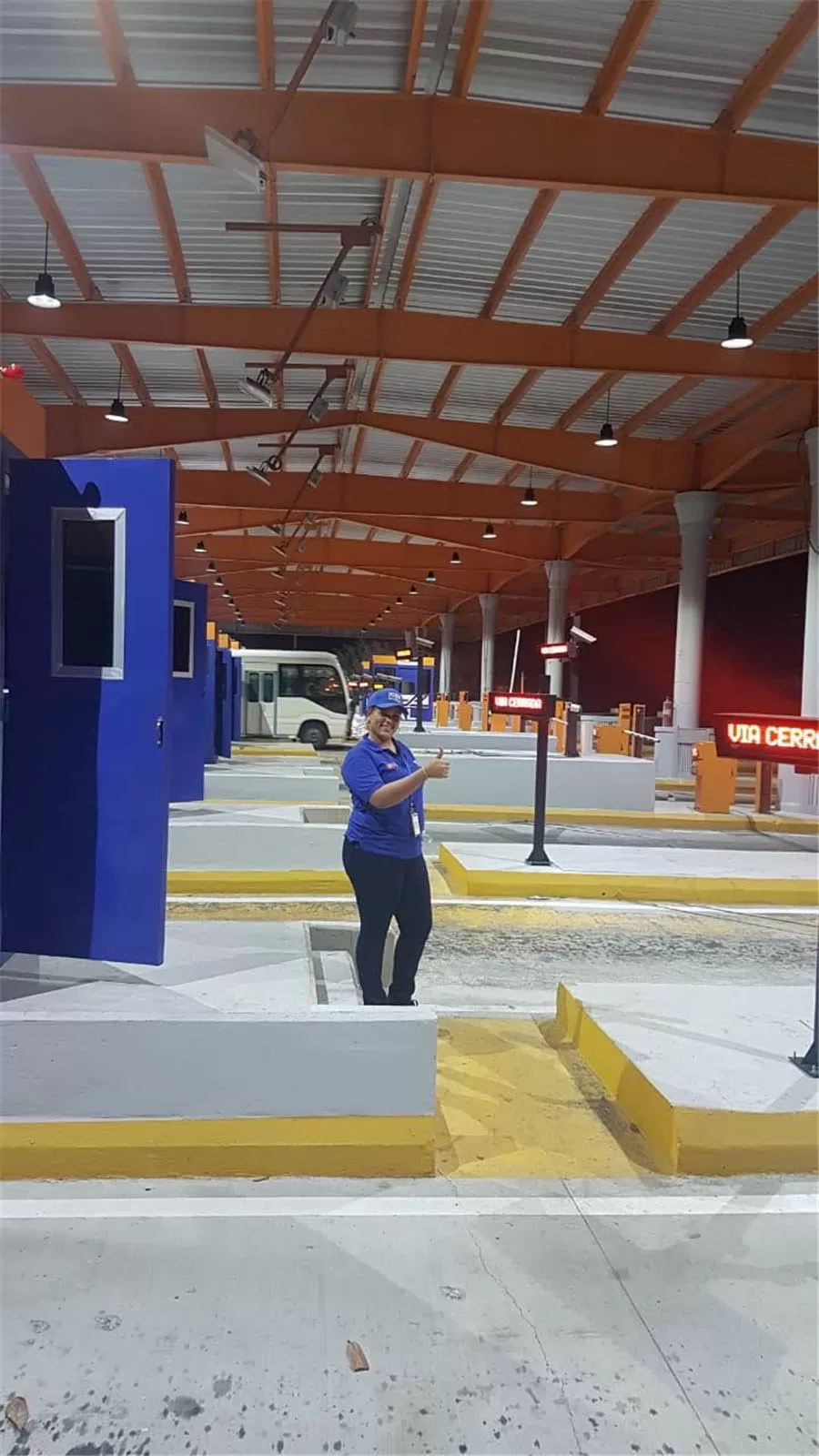 Industrial lighting Toll plaza, Mexico(K-COB HBA 150w) 2