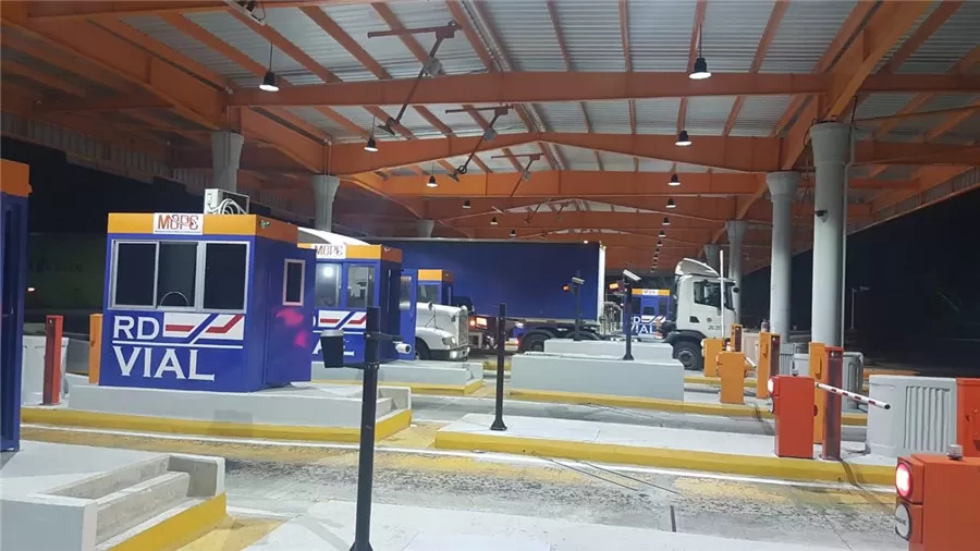 Industrial lighting Toll plaza, Mexico(K-COB HBA 150w)