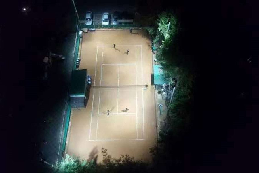 Sports lighting Gochang Up and Down Sports Facility Futsal Hall（K-COB SPLA600w）
