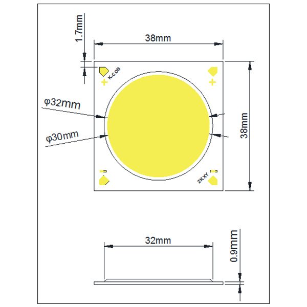 Cob Led 50w 100w 150w 200 Watt 300W COB With Superior Output Efficacy And Reliability