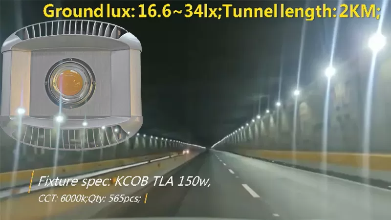 K-COB TUNNEL LIGHTS NEW CASE STUDY