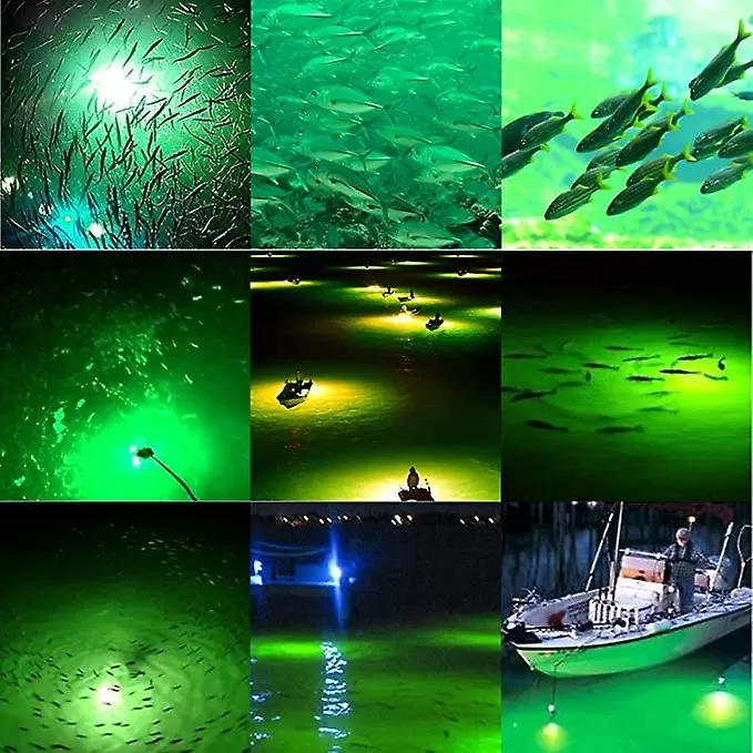 Submersible Green Fishing Light