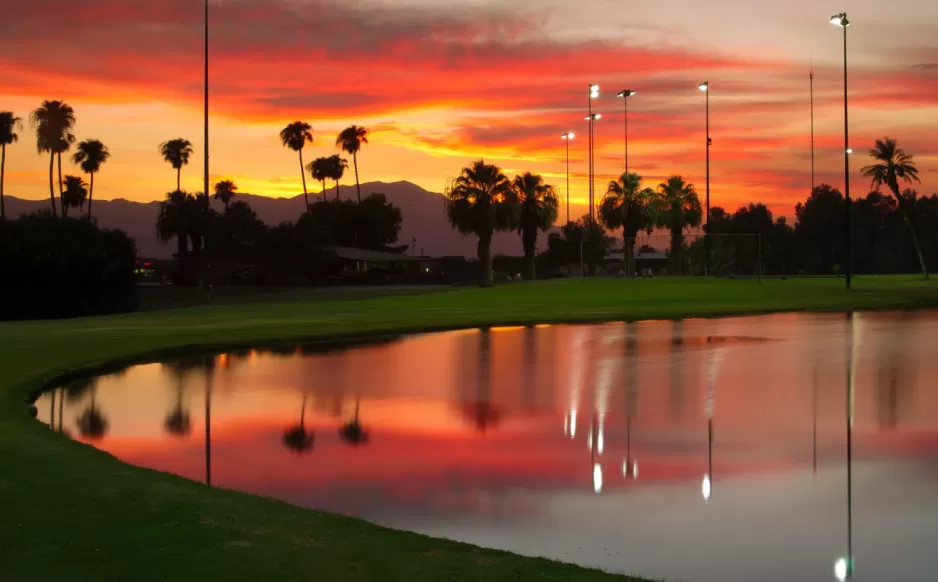 Luxury and Tranquility: Illuminating the Greens under CAS CERAMIC Golf Resort Lights