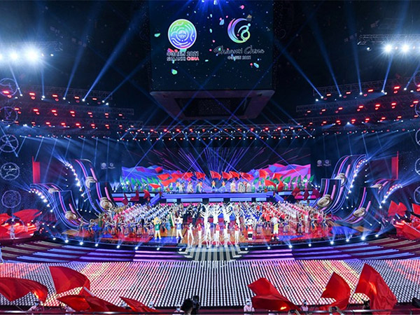China’S 14th National Games Kick Off At Xi’An Olympic Sports Center On Wednesday Evening (Sep 15, 2021).