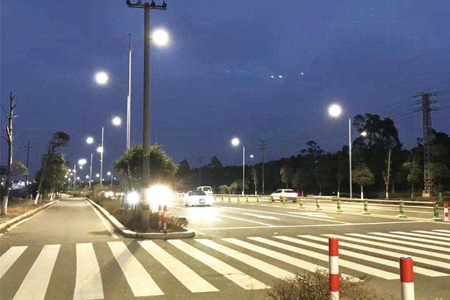 100W Highway Street Lighting,Located In Lian Jiang,Fuzhou,China