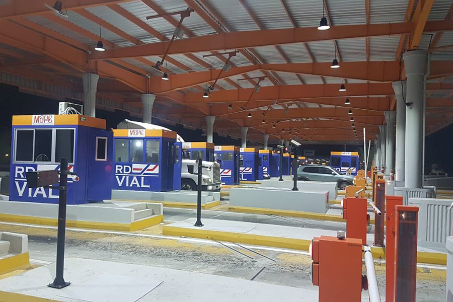 150W High Bay Industrial Lighting Was Installed In Toll Plaza, Mexico.