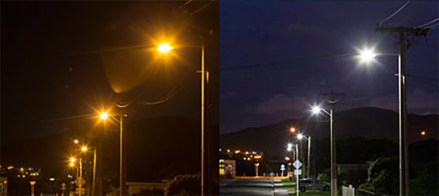 KCOB LED STREET different  color temperature