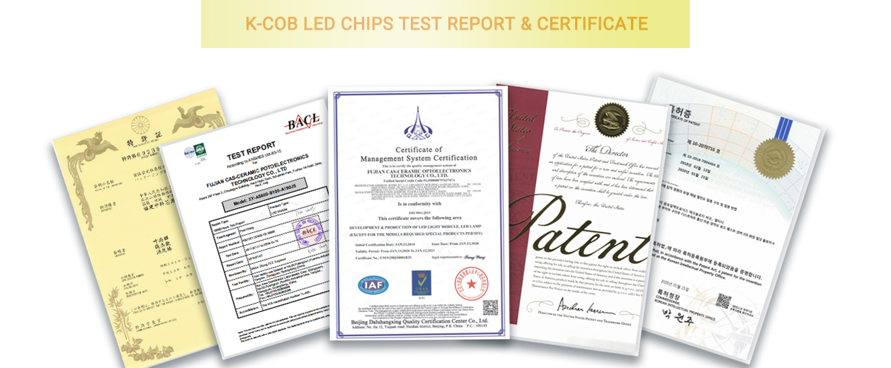 cob-LED--CHIPS-CERTIFICATE-AND-TEST-REPORT