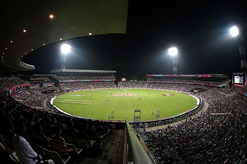 The K-COB Floodlights at the Cricket Stadium