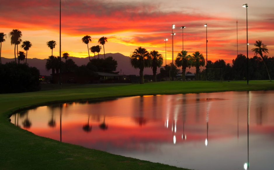 Luxury and Tranquility: Illuminating the Greens under CAS CERAMIC Golf Resort Lights