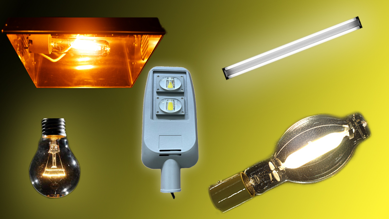 An article to understand the performance, advantages and disadvantages of incandescent lamps, fluorescent lamps, high pressure sodium lamps, metal halide lamps, and LED lamps